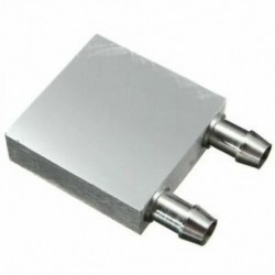Elsődleges alumínium ötvözetből készült vízhűtő blokk 40x40 mm a C6T8 folyékony vízhűtő számára