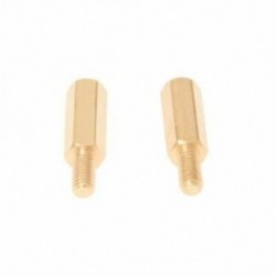 50 db sárgaréz csavar hatszögletű önálló távtartó M3-as hím x M3-aljzat 12 mm-es test C3P2