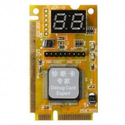 1X (Notebook diagnosztikai kártya 2 számjegyű mini PCI / PCI-E LPC POST elemző teszter U1T4