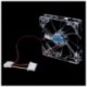 12x12x2,5cm új 12025 12V számítógép PCU CPU csendes hűtőtok Ventilátor N0L3