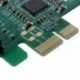 1X (PCI-E Express 10/100 / 1000M gigabites Ethernet LAN hálózati asztali vezérlő E6E2