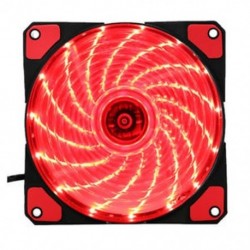 15 lámpa LED PC számítógép alváz ventilátor tokja Hűtőbordás hűtőventilátor DC 1 I1K5