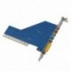 4-csatornás C-Media 8738 Chip 3D audio sztereó belső PCI hangkártya Win7 64 D1N1