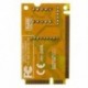 2X (Notebook diagnosztikai kártya 2 számjegyű Mini PCI / PCI-E LPC POST elemző teszter C5N8