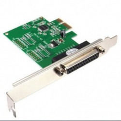 IEEE 1284 DB25 25 tűs párhuzamos port PCI-E PCI Express kártya adapter PC S N3V3-hoz