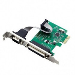 RS232 RS-232 soros port COM és DB25 nyomtató párhuzamos port LPT és PCI-E PCI N8K4