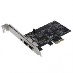 PCI Express x1 PCI-E FireWire 1394a IEEE1394 vezérlőkártya 3 port a Des K9W8-hoz
