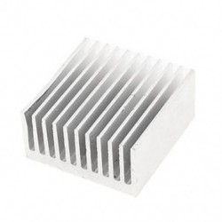 10x (ezüst hangú alumínium hűtő hűtőborda hűtőborda 40x40x20mm BT F3Q3
