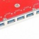 1X (Pci-Express 5-portos USB3.0 külső  2 portos USB3.0 asztali USB3.0 ExpansiX3W4)