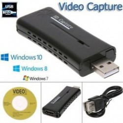 Kiváló minőségű mini hordozható HD USB 2.0 portos HDMI monitor videó rögzítő kártya L3W1