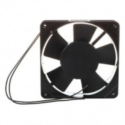 2X (váltóáramú 220V-240V 120x120x25 mm ventilátor PC fekete I3R2-hez)