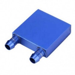 6X (alumínium vízhűtő blokk 40X40X12Mm folyadékhűtő vízblokkal Radiato T4V9