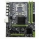 X58 Lga 1366 alaplap támogatása a REG ECC szerver memóriához és a Xeon H5Q2 folyamathoz
