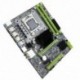 X58 Lga 1366 alaplap támogatása a REG ECC szerver memóriához és a Xeon H5Q2 folyamathoz