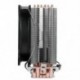 6X (SNOWMAN 4PIN CPU hűtő 6 hőcsővel Egyventilátoros hűtés 12 cm-es ventilátor LGA775 11 W2R8