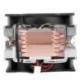 6X (SNOWMAN 4PIN CPU hűtő 6 hőcsővel Dupla ventilátorok 12 cm-es hűtéssel LGA775 1 D4M5