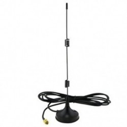 1X (335802 Wi-Fi 2,4 GHz 7 DBI Booster Antenna SMA RP vezeték nélküli Wlan F8J3)