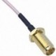 1X (2PCS RF pigtail kábel RP-SMA aljzat - U.FL / IPEX Mini PCI RG178 30CM S9O7)
