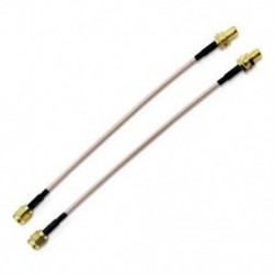 2x antenna kábel SMA aljzat SMA aljzathoz F / M csatlakozó kábel adapter S6S1 Y3Y4