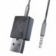 1X (Mini Bluetooth 5.0 audio vevőegység, 3,5 mm-es Aux vezeték nélküli adapter P3H5