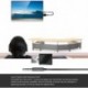 1X (Mini Bluetooth 5.0 audio vevőegység, 3,5 mm-es Aux vezeték nélküli adapter P3H5