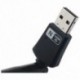 1X (RT5370 150M USB 2.0 Mini WiFi vezeték nélküli hálózati LAN adapter kártya Ant K5D5-tel