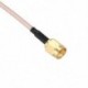 2PCS 39 hüvelykes SMA dugasz és BNC dugasz adaptercsatlakozó RF koaxiális Pigtail cabl D8M9