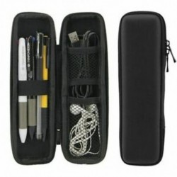 Fekete EVA kemény héjú toll ceruzatartó védő hordtáska Z7B6
