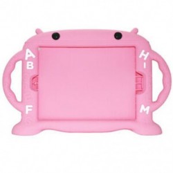 Rózsaszín - Ipad Mini tok-gyerekek számára ütésálló szilikon gumi borítású rajzfilm robot Stan I0Q7