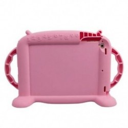 Rózsaszín - Ipad tok-gyerekeknek, 9,7 hüvelykes tok / Ipad Pro / Ipad Air 1 2 aranyos rajzfilm Cas V1Y0