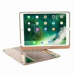 4X (arany az Ipad 10,5 hüvelykes 360 fokos forgatási háttérvilágítással Bluetooth keybV2L9