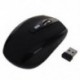 2X (2,4 GHz-es optikai vezeték nélküli egér vezeték nélküli USB fekete PC J2P1-hez)