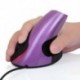 Ergonomikus kialakítású függőleges optikai egér USB egér csuklófájdalom gyógyító lila C1A1