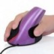 Ergonómikus kialakítású függőleges optikai egér USB egér csuklófájdalom gyógyító lila D2A0