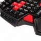 Delux T9 Gaming Keyboard 47 gombok Egykezes vezetékes USB billentyűzet Dupla szóköz M1F1