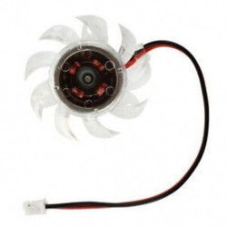 1X (DC 12V műanyag mini hűtőventilátor hűtőborda hűtő PCU GP8 R6J6 számítógéphez)