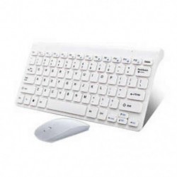 2X (Mini vezeték nélküli egérbillentyűzet laptop asztali számítógéphez Mac számítógép otthoni iroda A8Z9