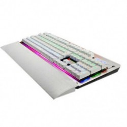 K26 Teljes kulcsos kapcsoló háttérvilágítással Zöld tengelyű Mechanikus Gaming Billentyűzet Fém P T8E3