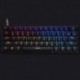 1X (Mechanikus billentyűzet, 61 kulcsos optikai kapcsoló Többszínű RGB LED háttérvilágítású F1Y8