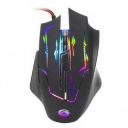 8X (K1021 3200Dpi vezetékes egér 6D gombok színes Led Pro Pro Gamer optikai Gami H5Z4