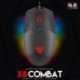 8X (Fantech X8 Gaming egér vezetékes usb 6 gomb 1,8M Rgb fényű 10 üzemmód 60Ip Z4D9