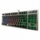 8X (Fantech K611 Gaming Keyboard USB vezetékes billentyűzet Számítógép Irodai billentyűzet T9O8