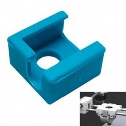 Kék szilikon zoknihuzat MK7 / 8/9 3D nyomtató alumínium fűtőelem O8V4 alkatrészhez