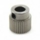 Extruder csiga 36 fogazott, 5 mm rozsdamentes acél hajtómű 1,75 mm és J7S7 típusokhoz