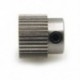Extruder csiga 36 fogazott, 5 mm rozsdamentes acél hajtómű 1,75 mm és J7S7 típusokhoz