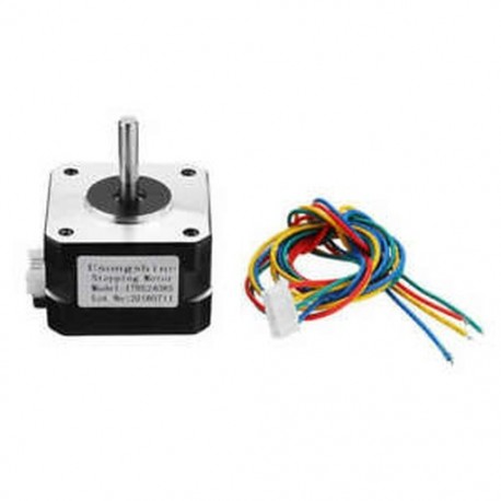 5X (17HS2408S 4-vezetékes Nema 17 léptetőmotor 42 motor 42BYGH 0.6A CNC és 3D P C1L5