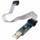 1X (USB ISP programozó letöltő 51 AVR / ATMega / ATTiny / AVR készülékhez Letölthető S3V5