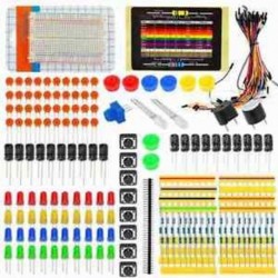 1X (elektronikus indítókészlet az Arduino Resistor Buzzer Breadboard LED Dupont M6V4 LED-hez