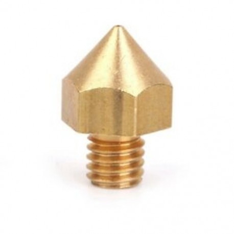 0,4 mm-es réz fúvókafej, 3 mm-es izzószálú 3D nyomtató extruderhez, Golden T4H5