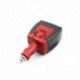150 W-os DC 12 V-os váltakozó áramú váltóáramú váltóáramú autós kimeneti feszültség adapter 0,5AU C4D1-vel